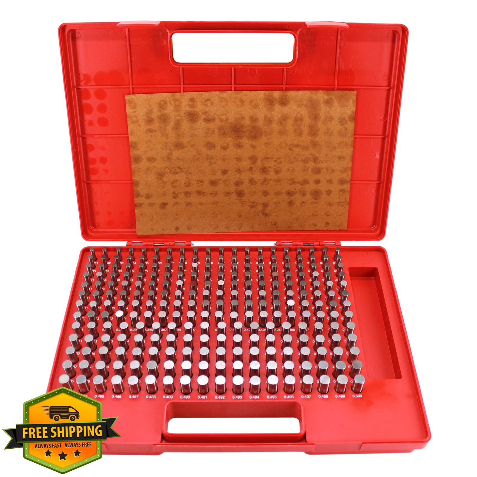 HFS Pin Gage Set M2 0.251-0.500″ 250pc