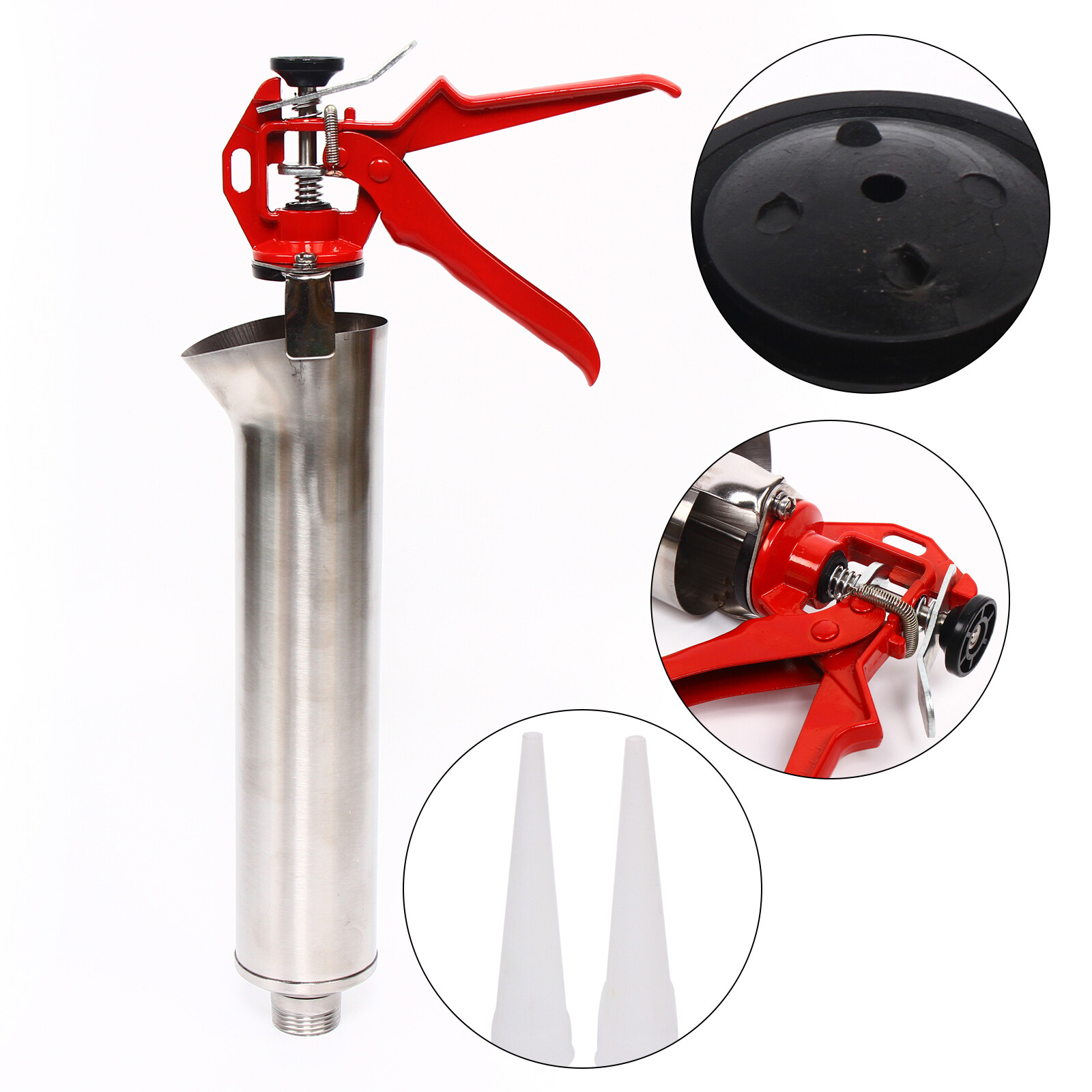Mortar Pointing Grouting Gun Cement Grout Mortar Caulk Pointing Gun Stainless