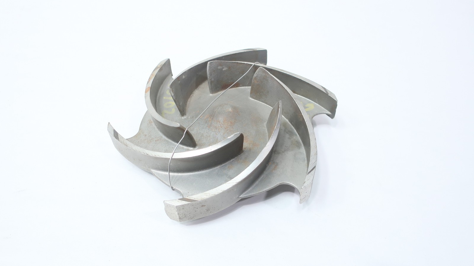 Goulds 3196 LT 9-3/4in Stainless 6-vane Pump Impeller