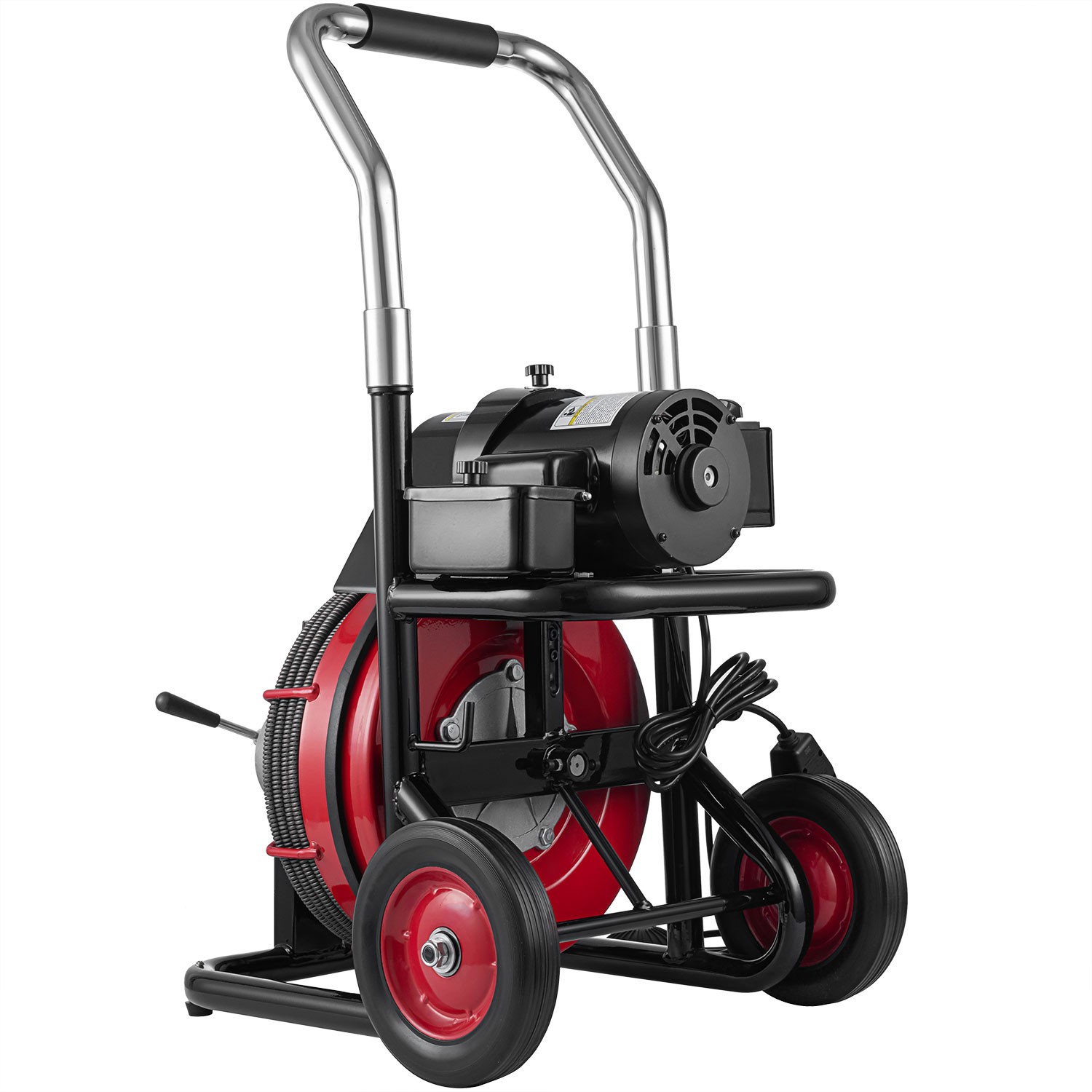 1/2″ 100FT Commercial Drain Auger Cleaner Electric Sewer Snake Cleaning Machine