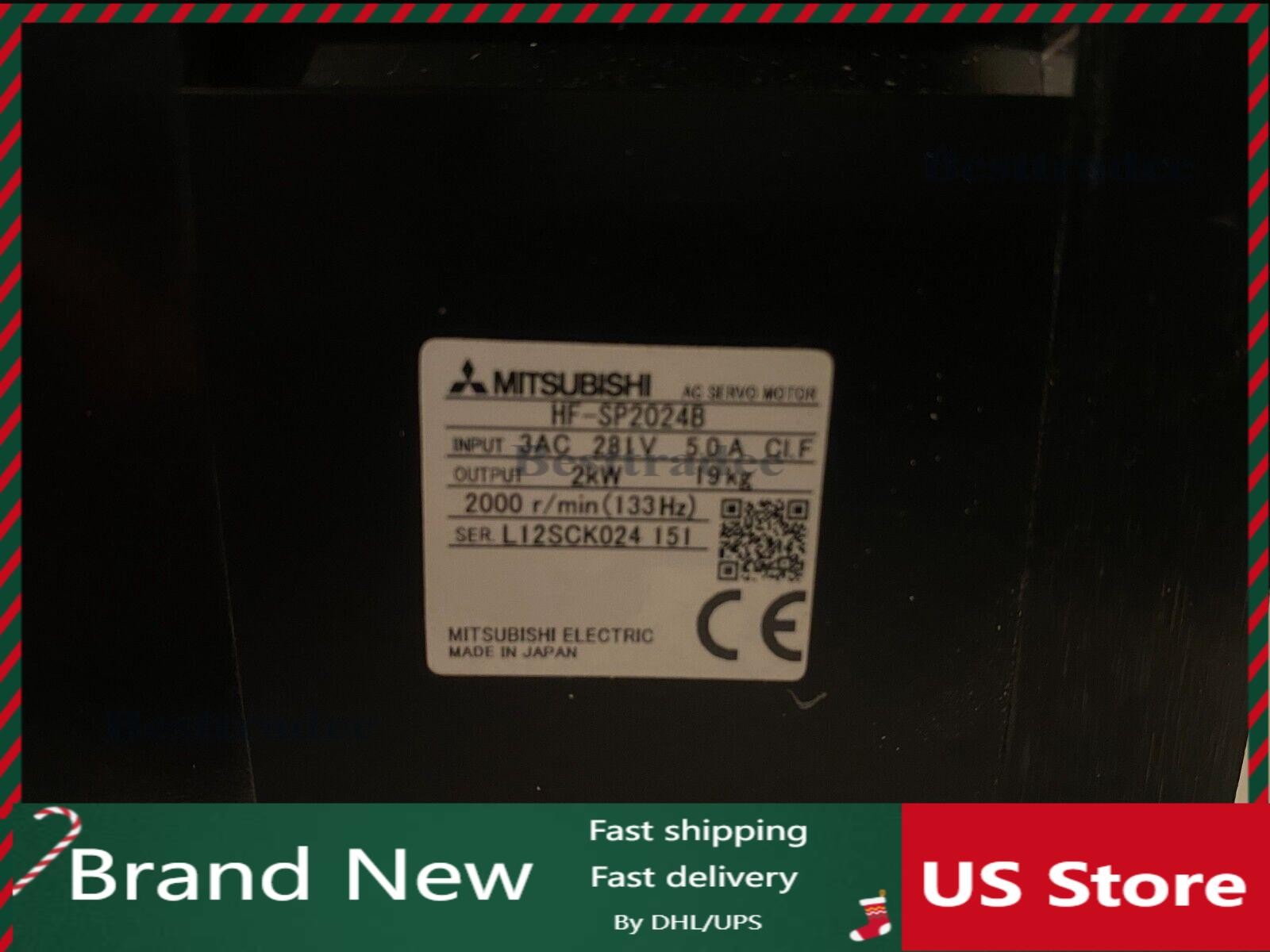 Mitsubishi HF-SP2024B One New HFSP2024B Servo Motor Expedited Shipping