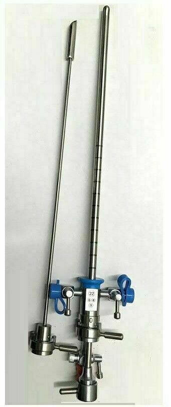 Cystoscope Sheath 22 Fr With Bridge-1 Set(Complete Length 27 cm and Working)