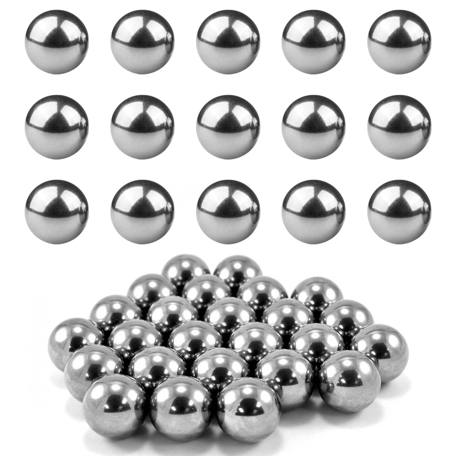 100 Pcs Steel Bearing Balls16Mm/0.625″ Precision Chrome Steel Bearing Balls G25