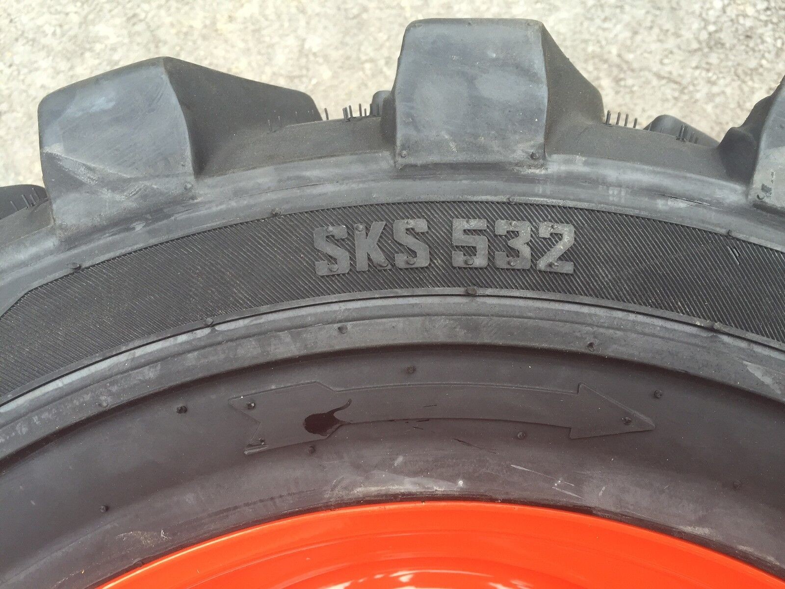 HD 10-16.5 Camso SKS532 Skid Steer Tires/Rims for Bobcat & more-10X16.5
