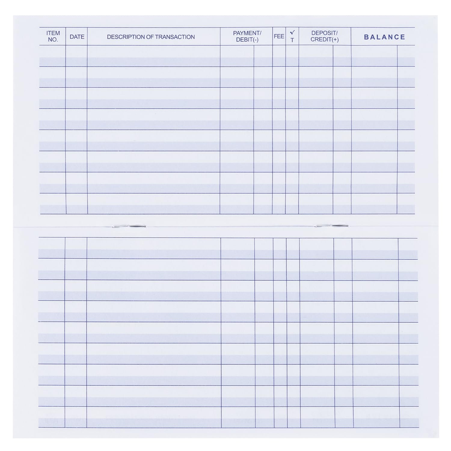 20 Pack Checkbook Register, Check Registers for Personal, Blank Ledger Transa…