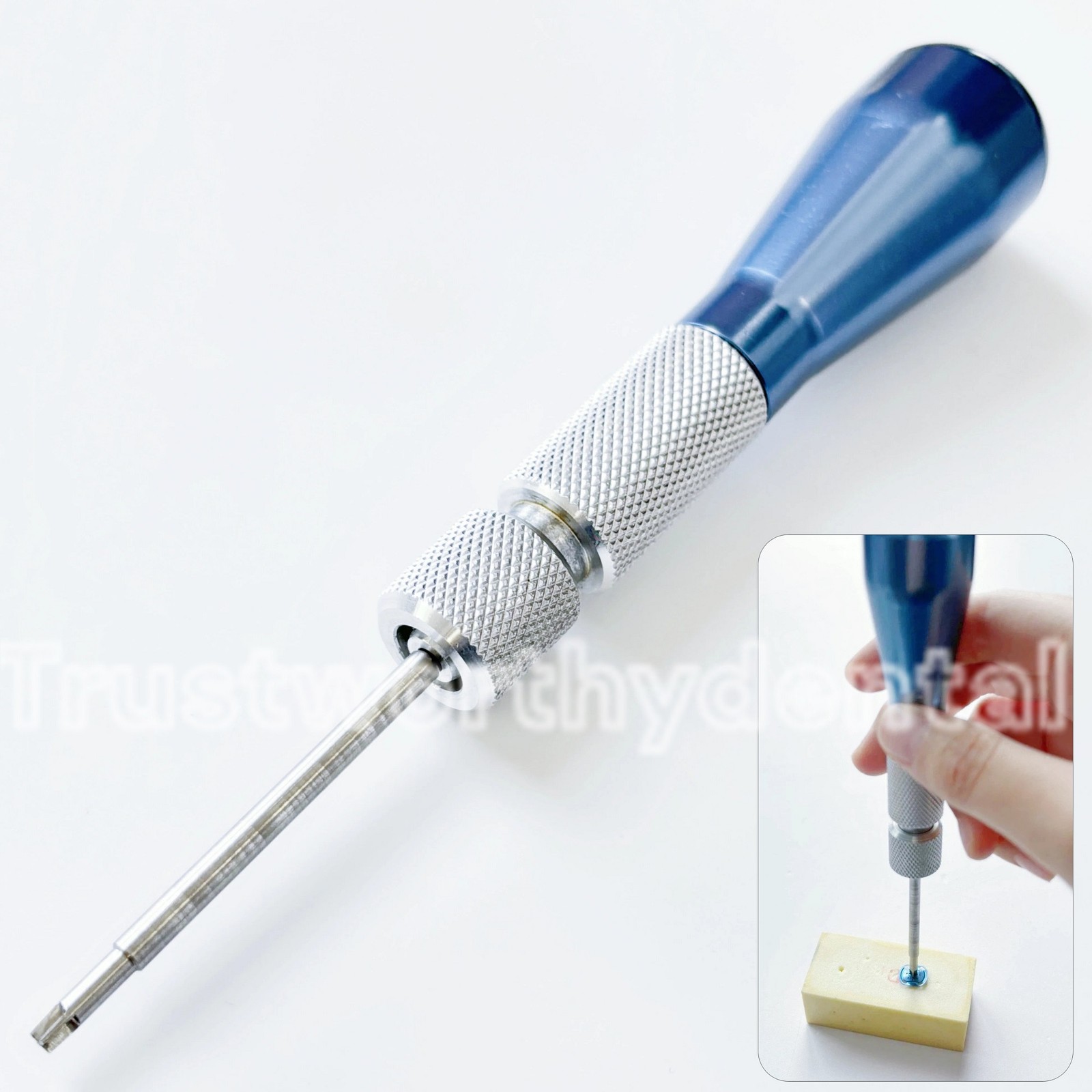 Dental GBR Bone Tent Screw Wide Cap Tenting Screw Guide Regeneration Half Thread