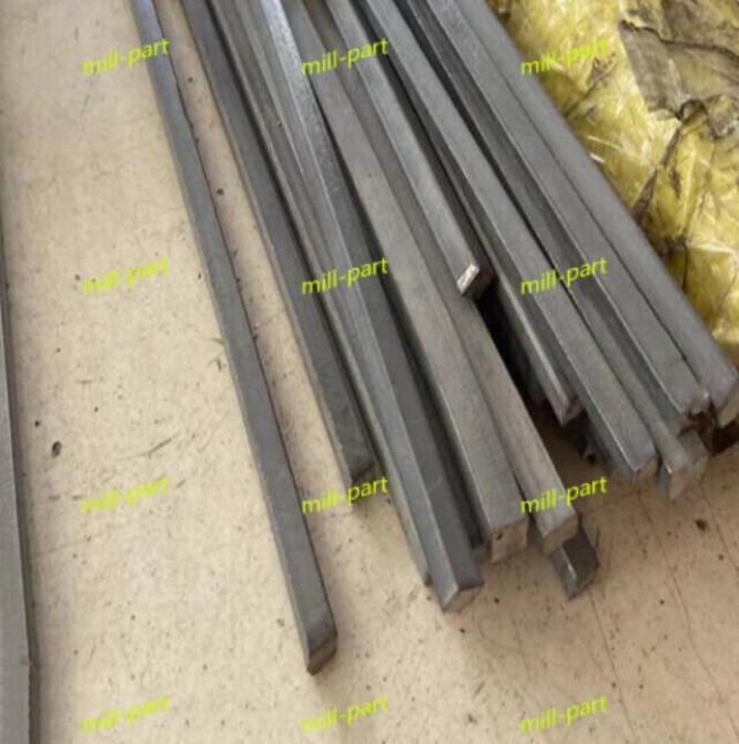 1PC TA2 Pure Titanium Square Bar 6 8 10 12 15 16 20mm for Machine Parts 500mm