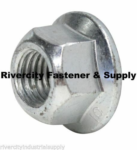 M14-2.0 All Metal Flange Top Lock Nuts 14mm x 2.0 DIN 6927 M14x2.0 Stover Nut