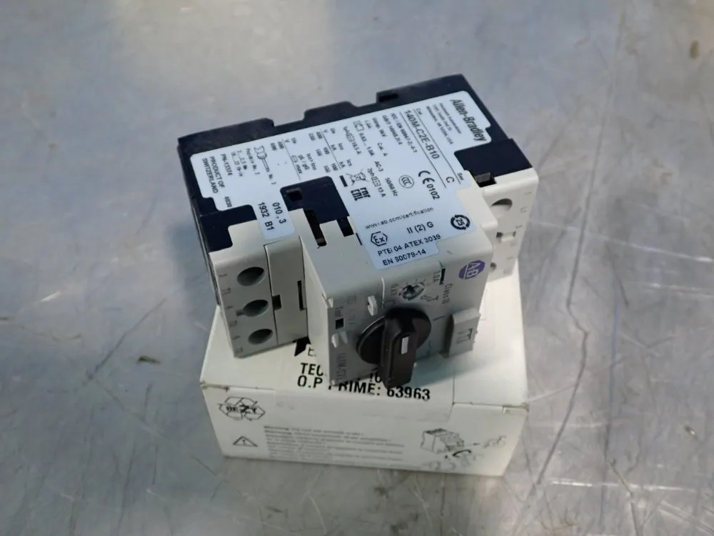 ALLEN BRADLEY 140M SERIES C MOTOR PROTECTION CIRCUIT BREAKER 140M-C2E-B10