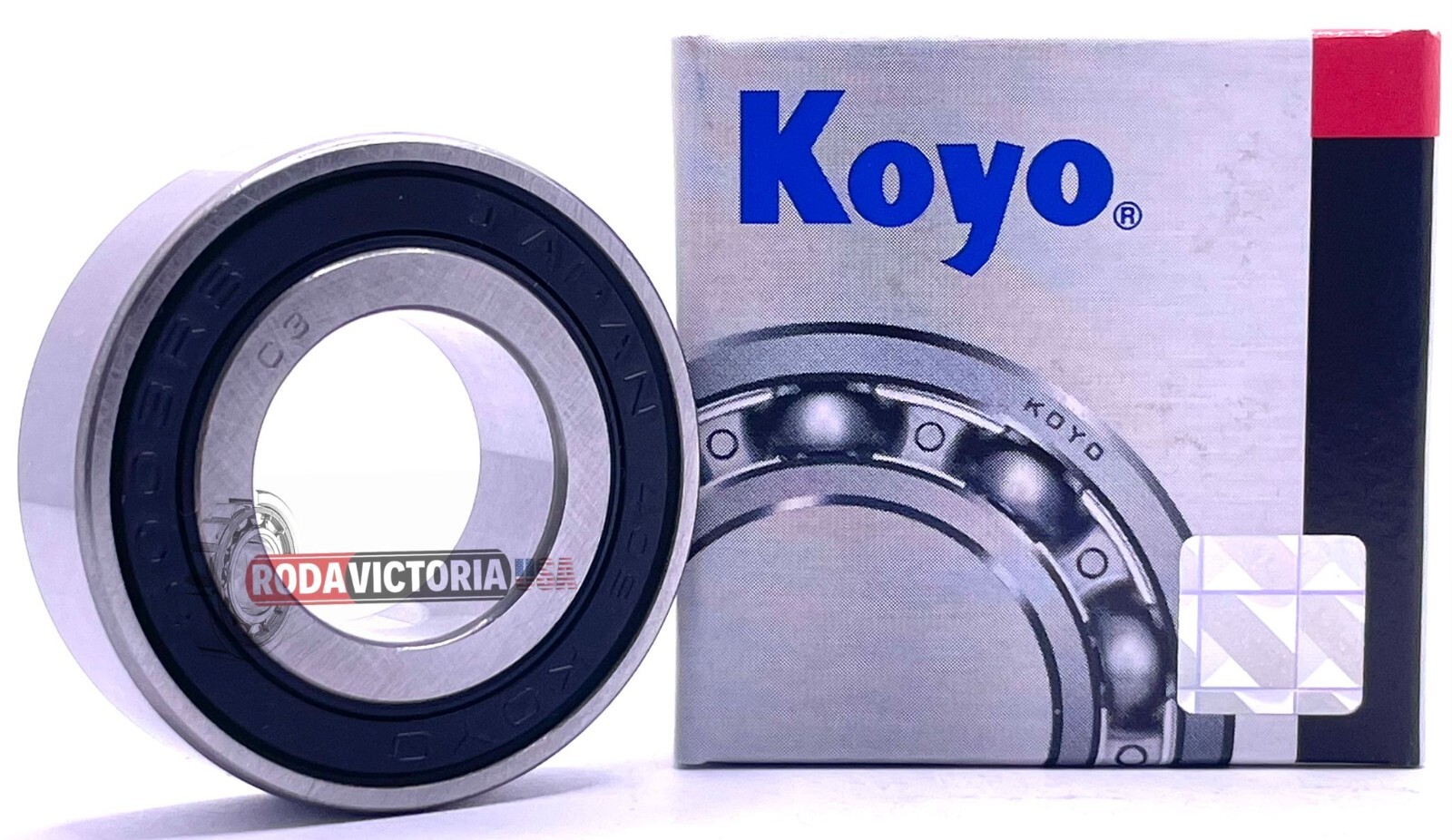 KOYO JAPAN 6003 2RS C3 Ball Bearing, Rubber Sealed BB1-0603A 17x35x10 mm