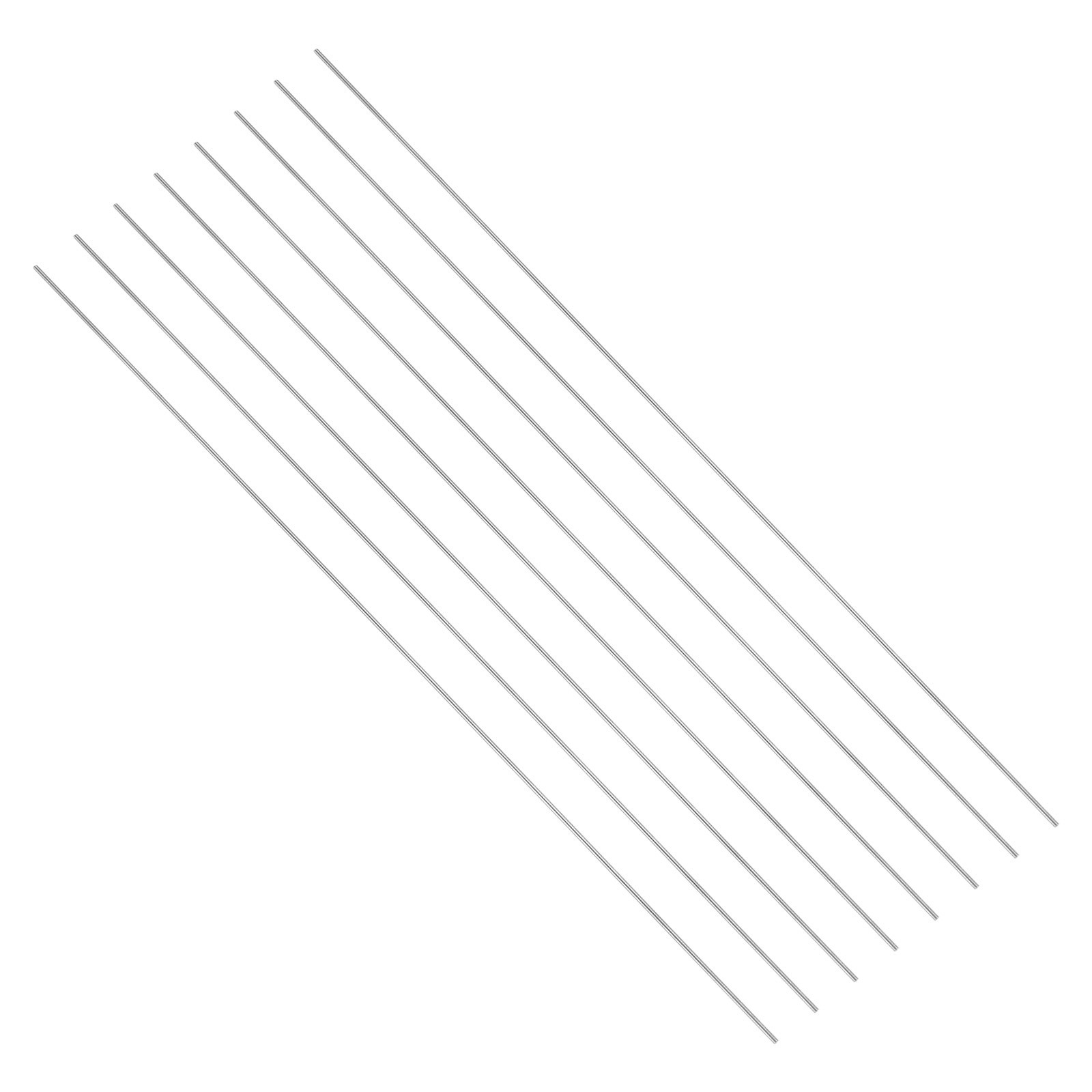 8Pcs (1mm) 0.04″ Dia (407mm) 16″ Length GR1 Metal Solid TA1 Titanium Round Rod