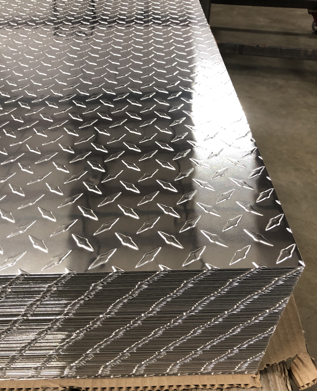 16″ x 96″ Aluminum Diamond Plate Sheet .025 in Thick – Trailer, RV, Garages, Etc