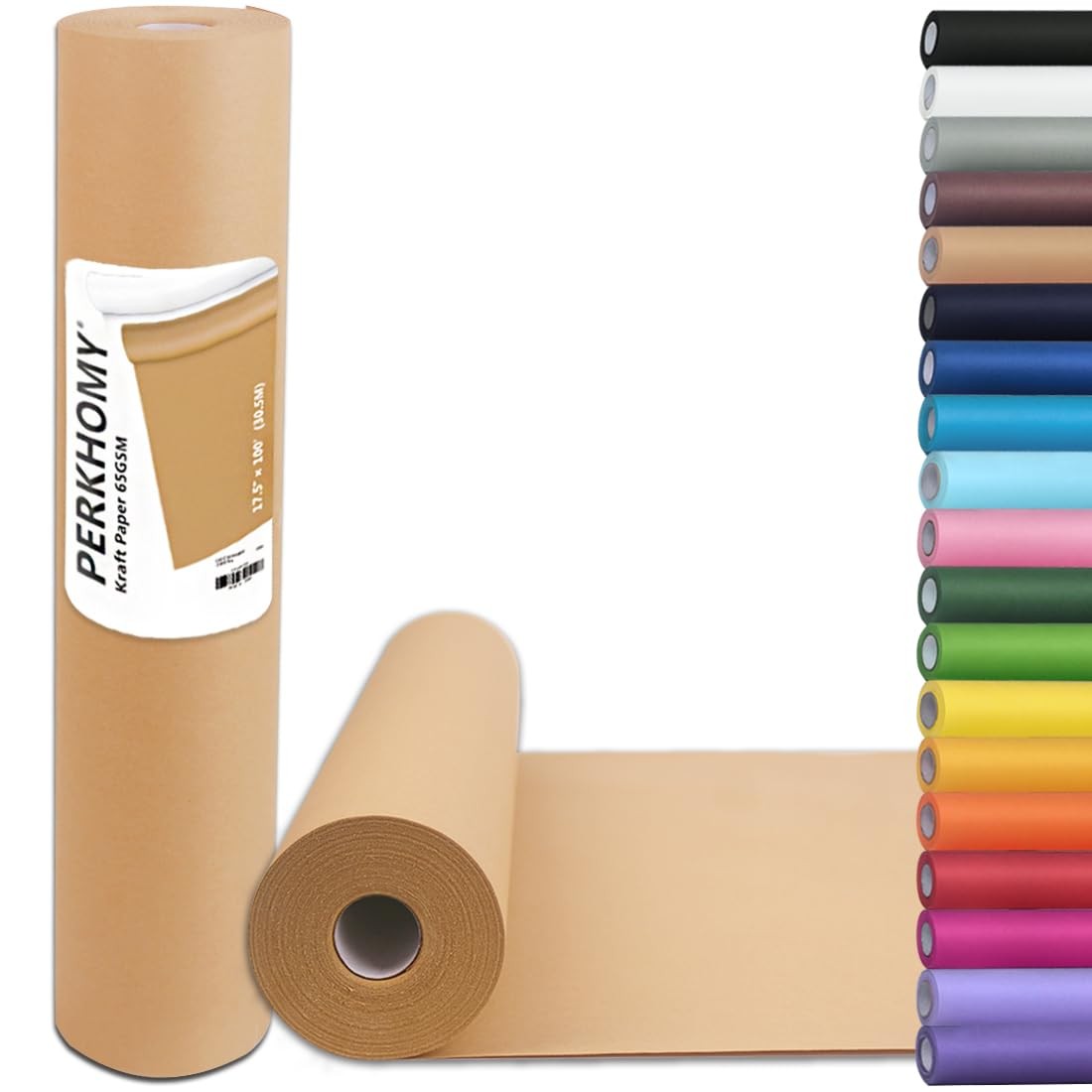 17.5″ x 1200” BrownPaper 50 lb Basis Thick Roll Packaging Shipping NEW*