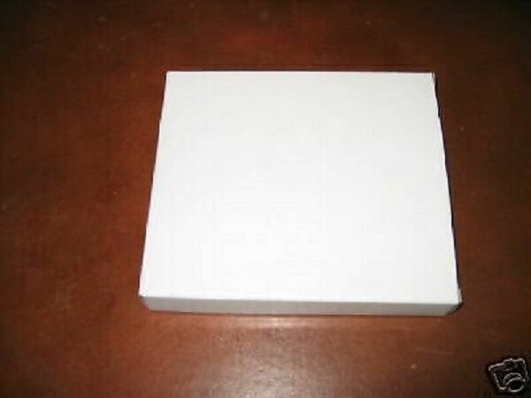 50 PCS MULTI CD CASE CARDBOARD WHITE MAILER, 1″ THICK, SF002