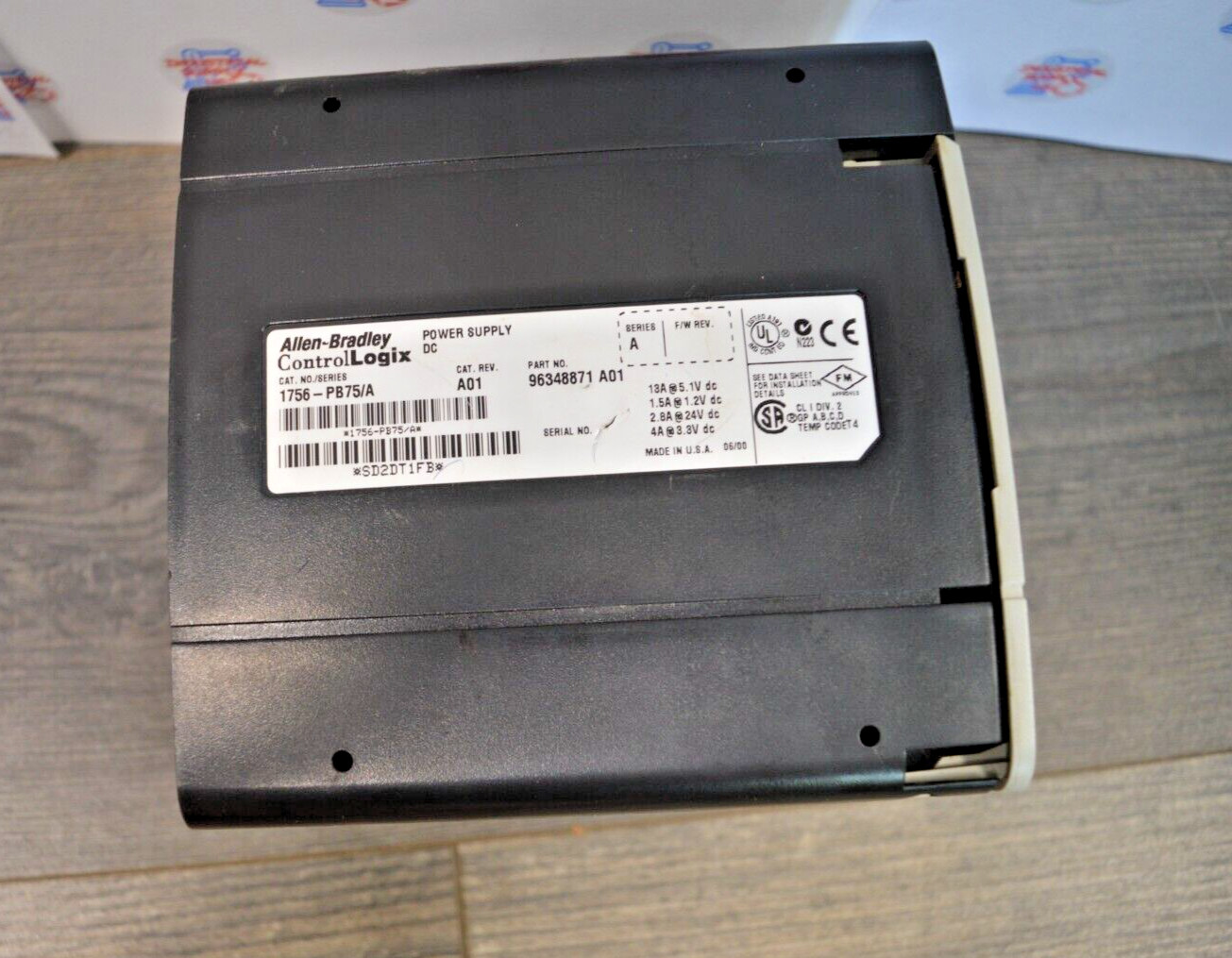 Allen Bradley 1756-PA75/A Power Supply ControlLogix