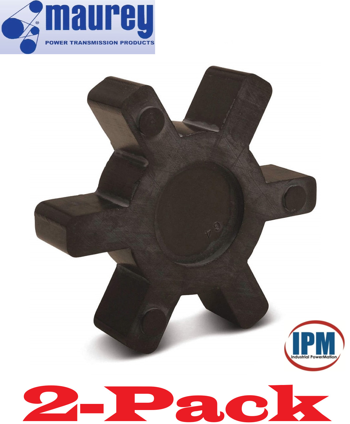 2-PACK! L075 MAUREY L075N Buna-N Jaw Coupling Insert Spider FACTORY NEW!