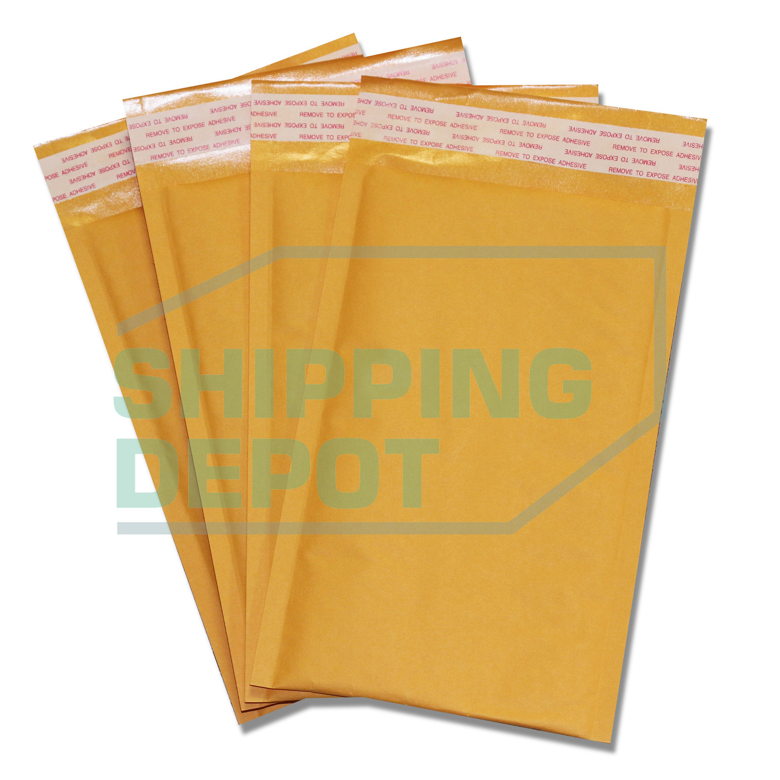 1-2000 #00 5×10 Kraft Bubble Pad Mailers Self Seal Envelopes 5″x10″ Secure Seal