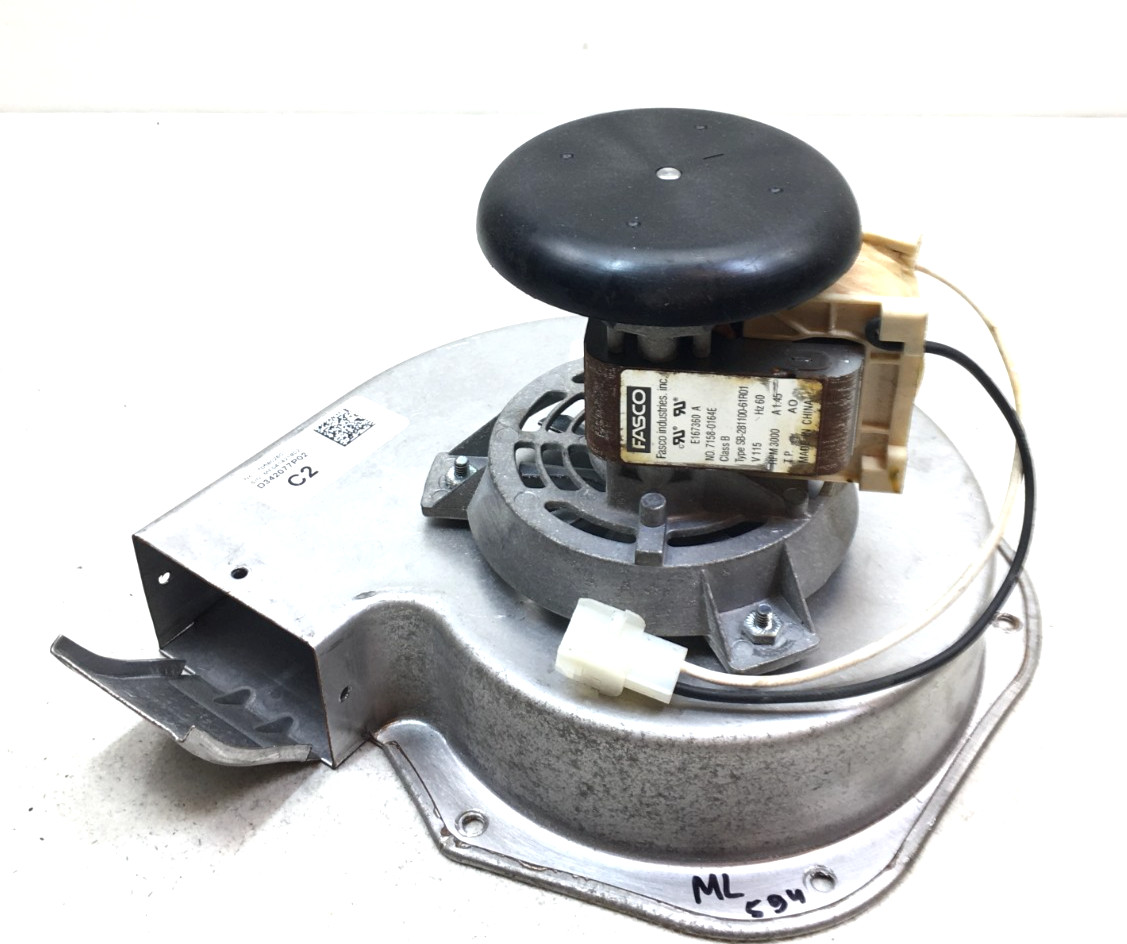 FASCO 70580260 Draft Inducer Blower Motor D342077P02 7158-0164E used #ML594