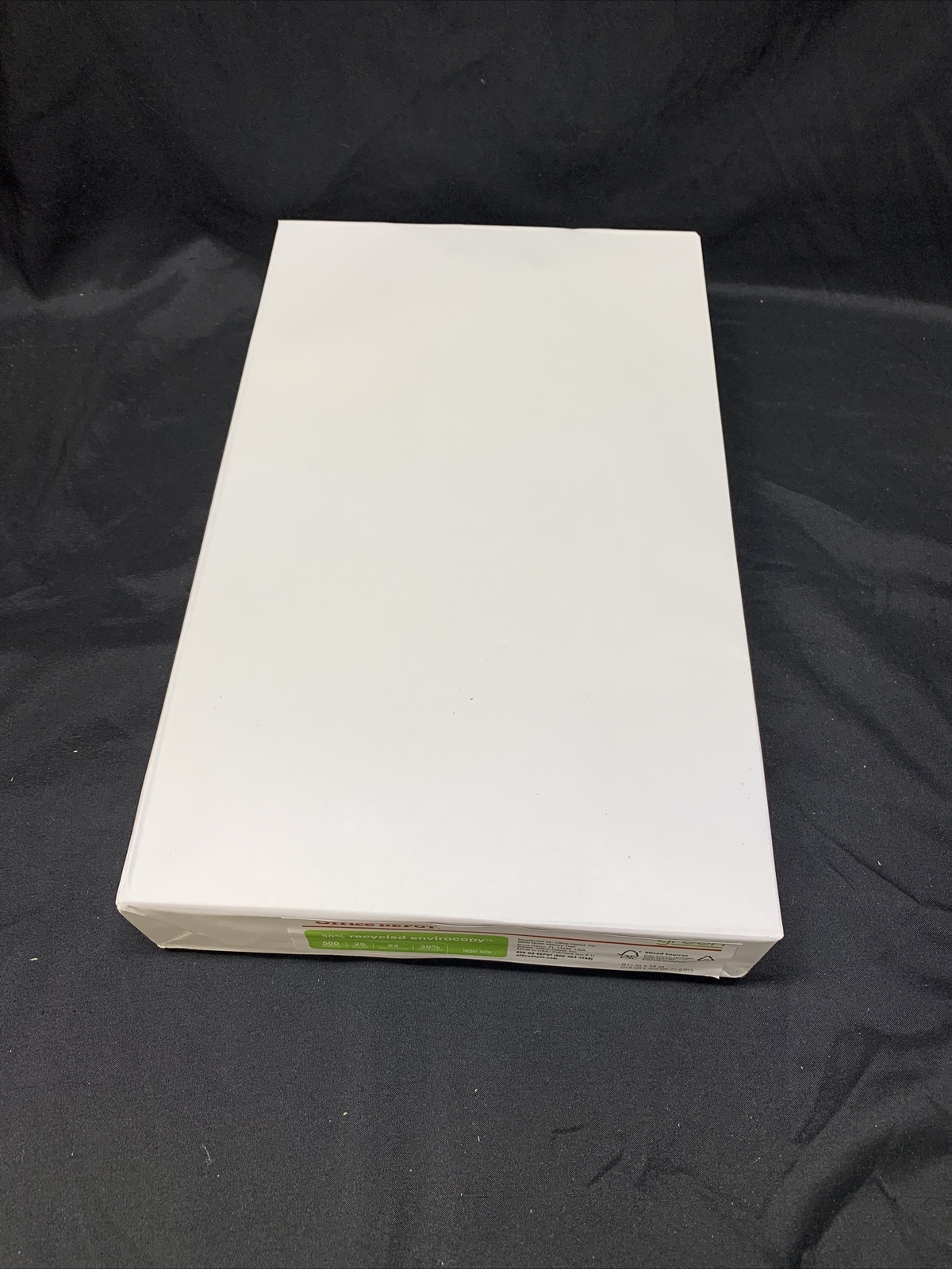 Office Depot 30% recycled envirocopy 8.5 x 14 in white copy paper-New