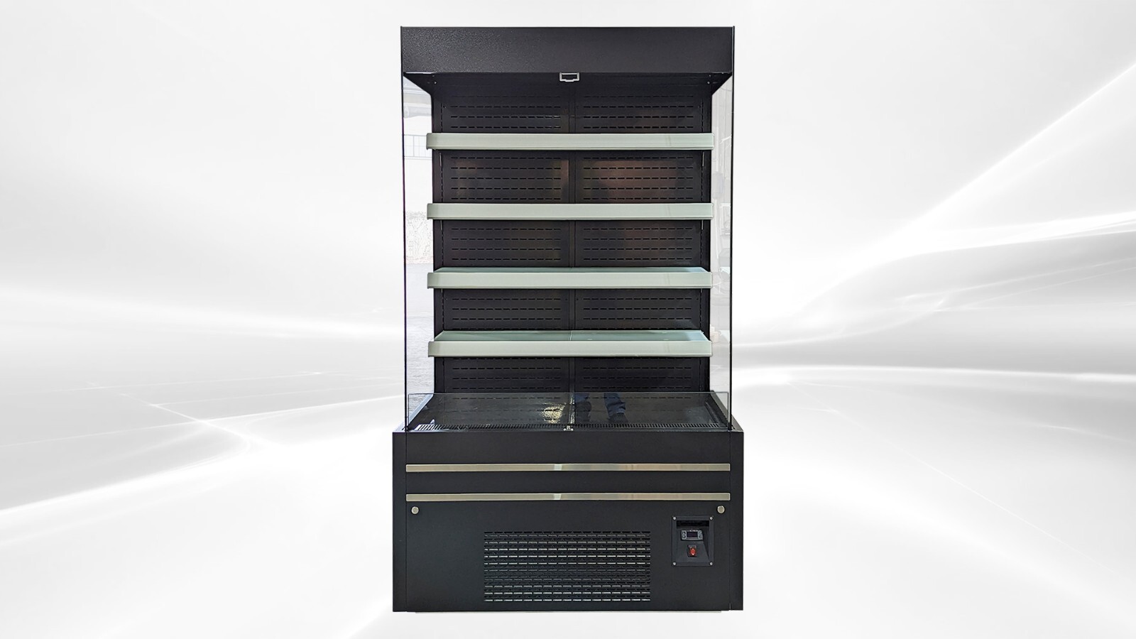NEW 48″ Open Air Curtain Merchandiser Refrigerator Cooler Vertical Display NSF