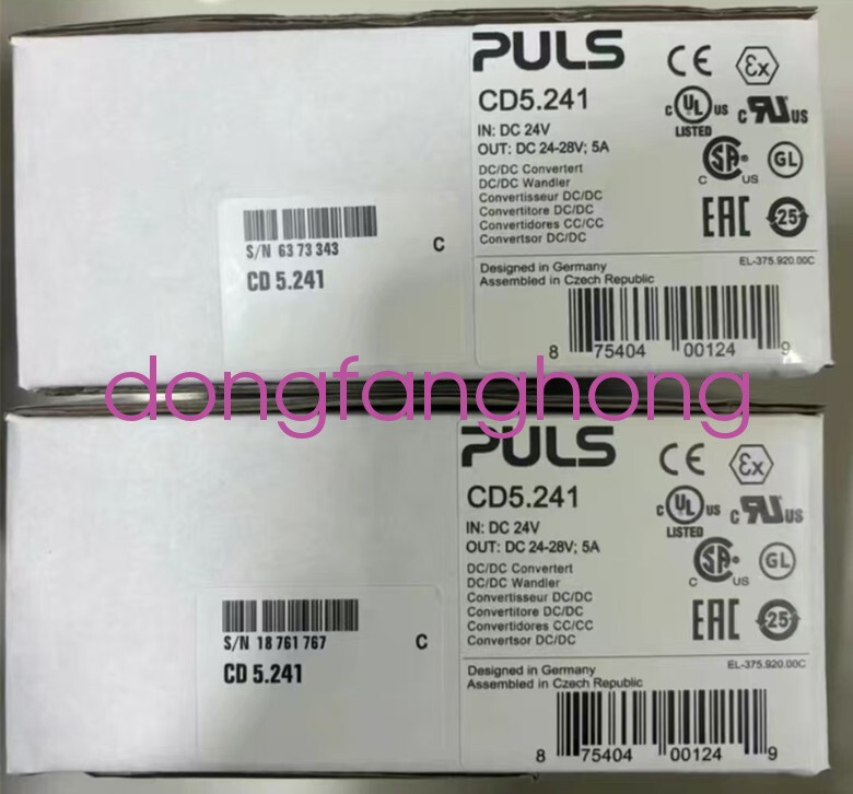 1PCS PULS CD5.241 Switching power module FedEx or DHL or UPS