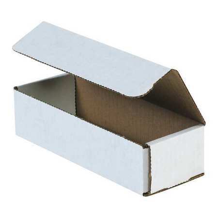 Zoro Select M1242 Corrugated Mailers, 12″ X 4″ X 2″, White, 50/Bundle