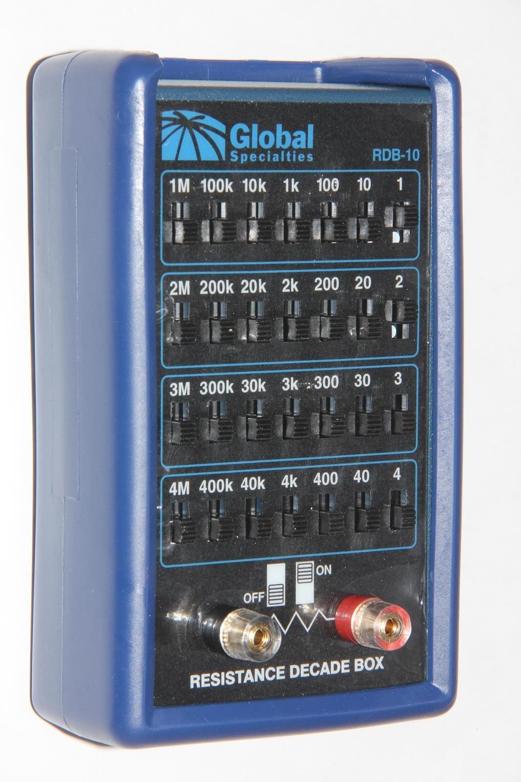 GLOBAL SPECIALTIES RDB-10 Resistance Decade Box “NEW”
