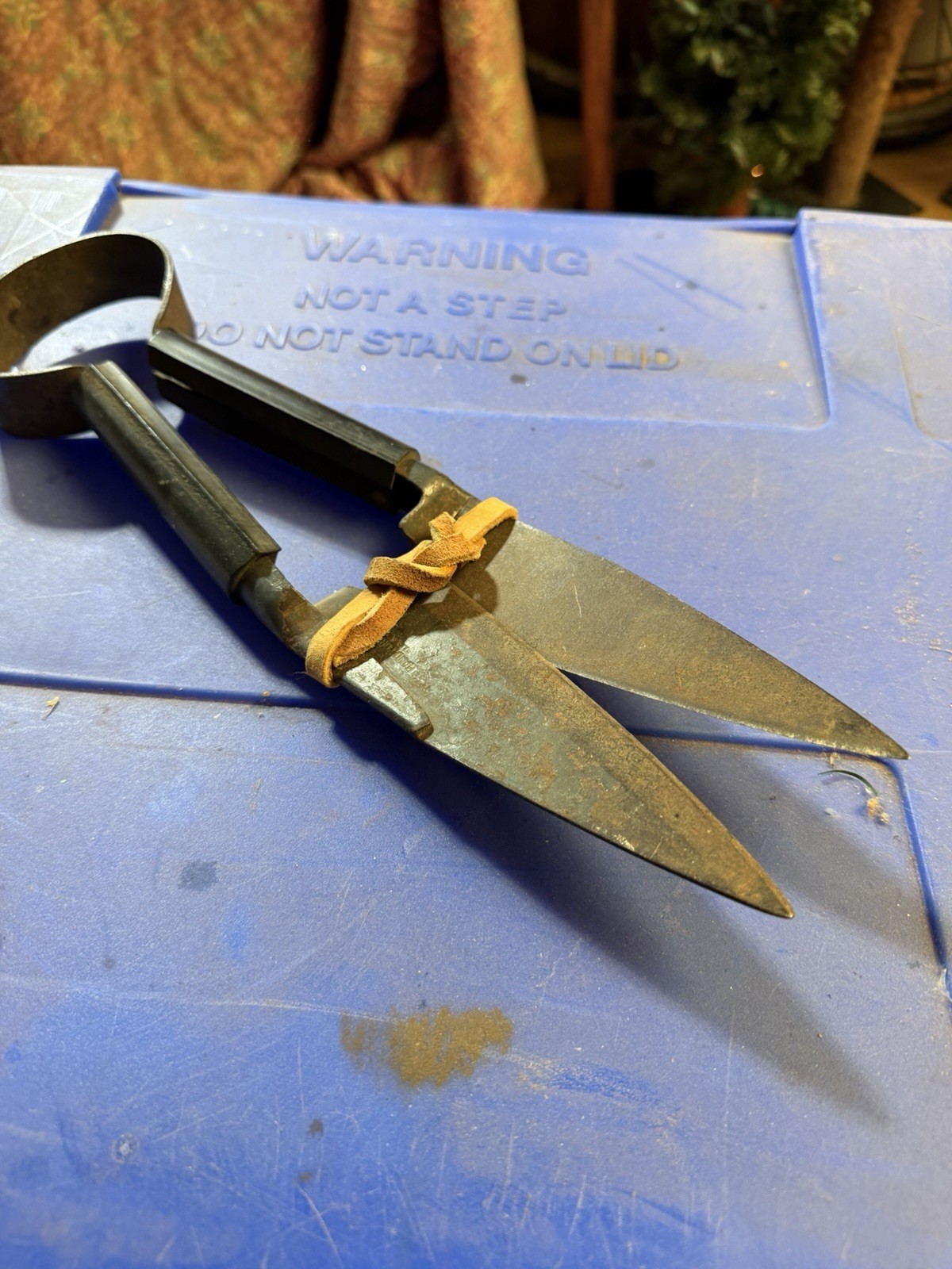 Hand Sheep Shears Metal Wool Trimming Tool for Sheep Livestock Manual Grooming