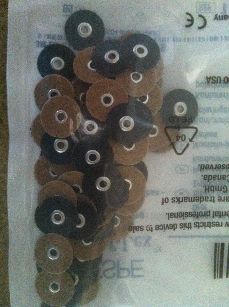 3M Sof-Lex soflex Discs Pack of 85 Black Series 1982C Coarse 1/2″ 12.7mm Dental