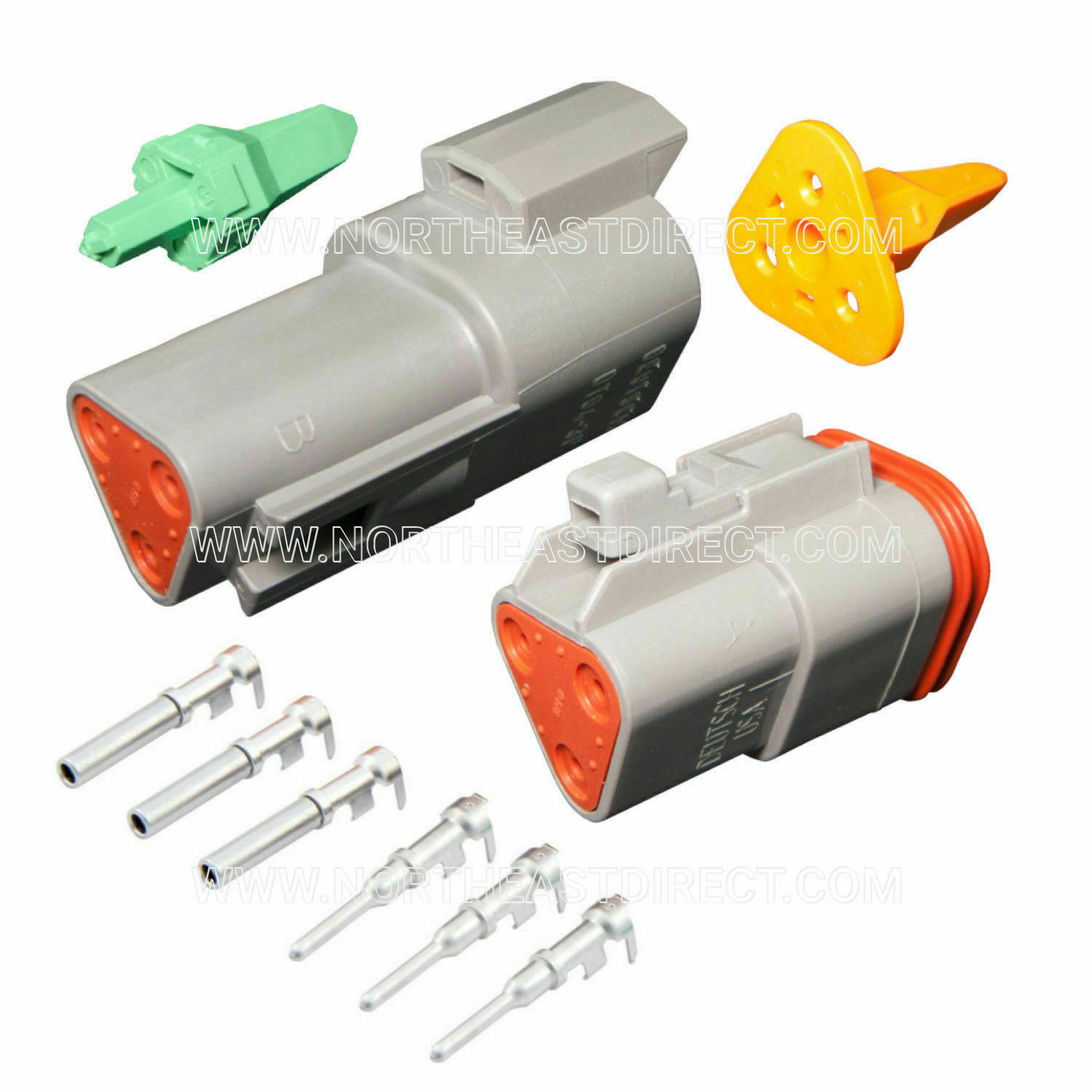 3 Pin Deutsch DT04-3P DT06-3S waterproof electrical connector kit