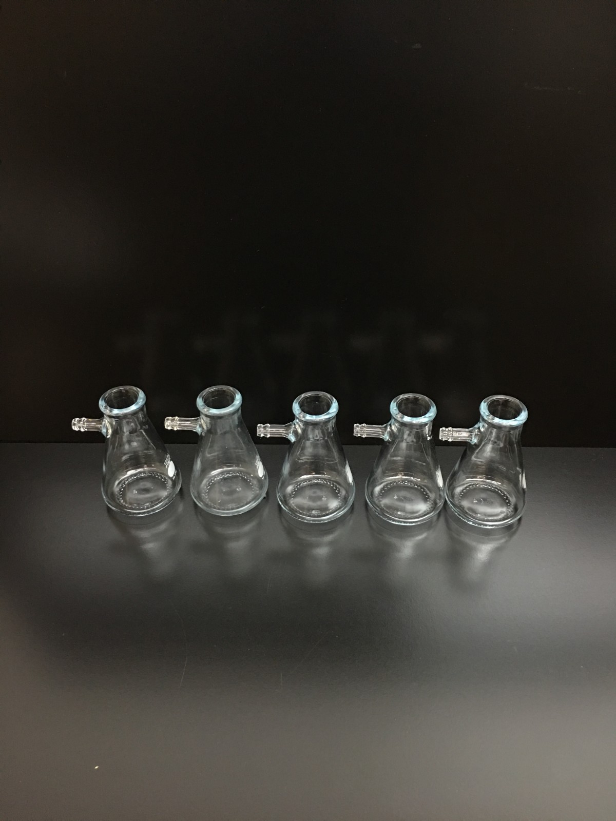 Corning Cat No 5360-125 Micro Filtering Flasks With Tubulation 125mL Lot 5 PCS