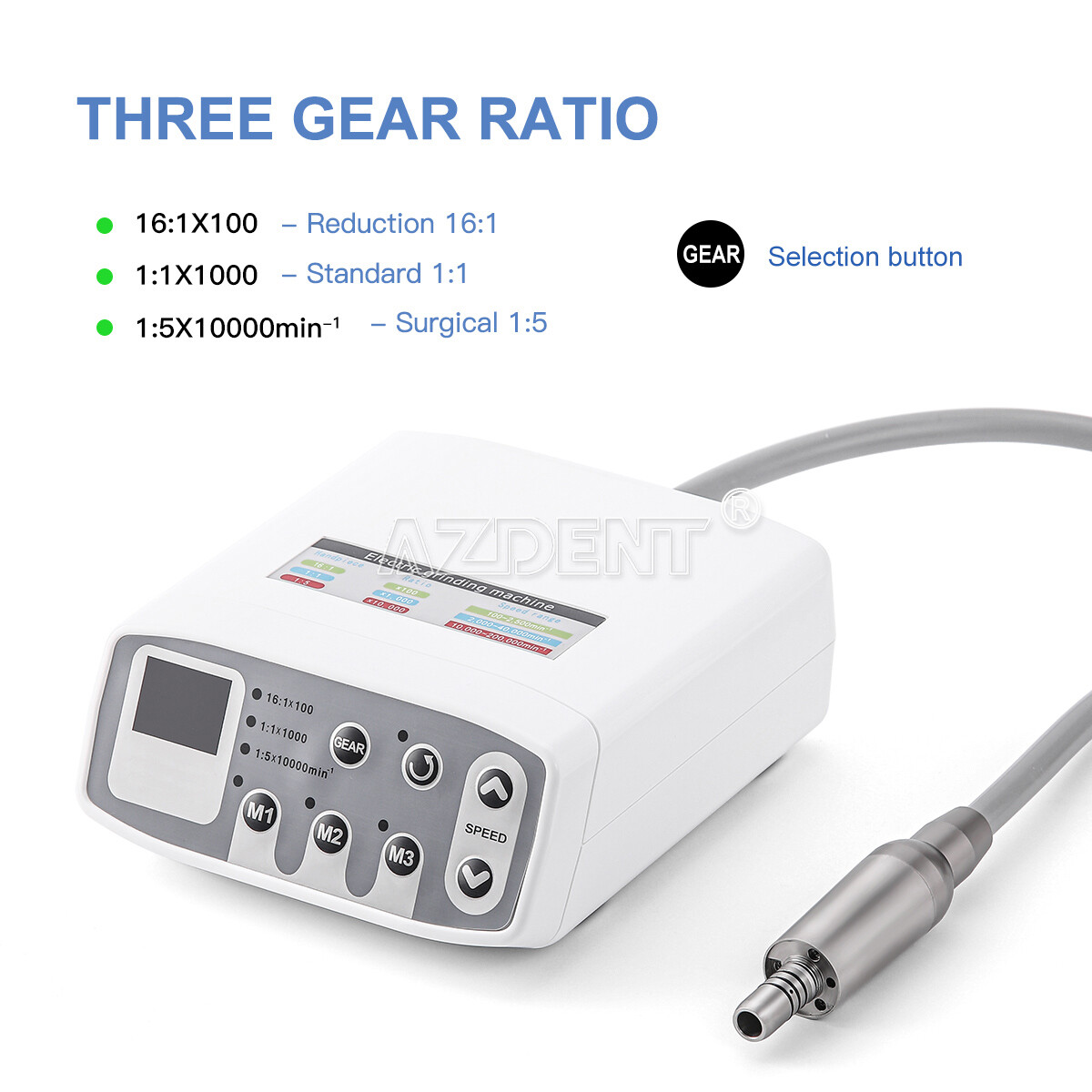 Dental Brushless Electric LED Micro Motor/Micro Saw Surgical Straight Handpiece