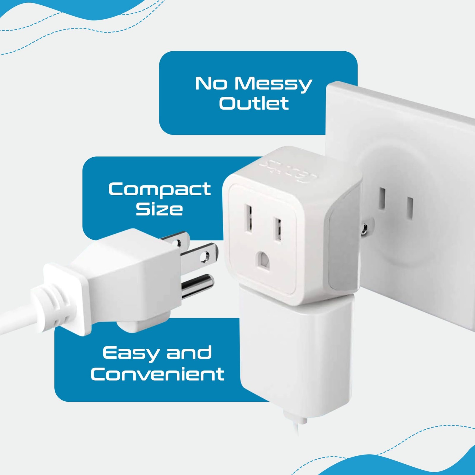 Japan, Philippines Travel Adapter Plug by Ceptics – USA 3 Pin Polarized to 2 …