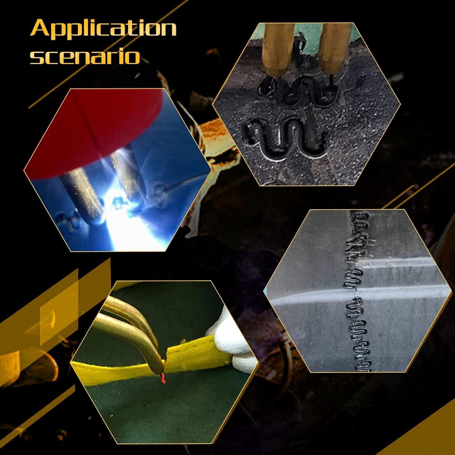 1000 Pieces Hot Staples Welding Rods Bumper Repair Welding Wire for Repair Ma…