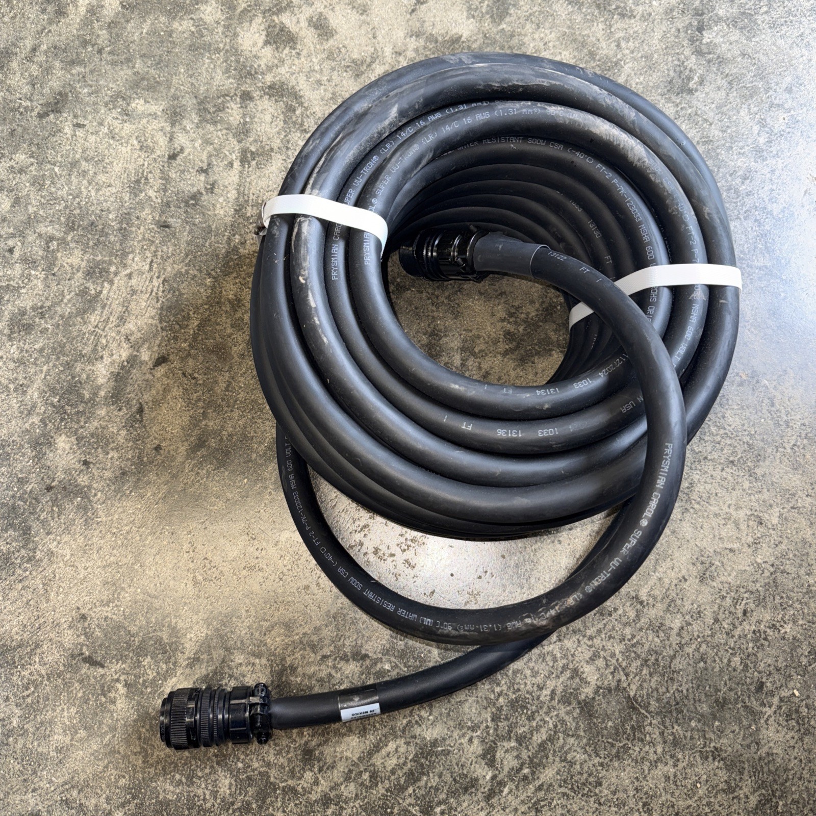 Lincoln K1797-50 Control Cable Extension M19649-50. M 14pin, F 14pin 50ft/15.2m.