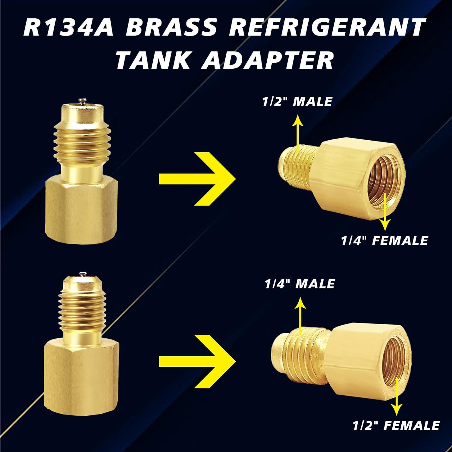 R134A Can Tap Valve Self-Sealing Puncture Refrigerant AC Adapter Kit