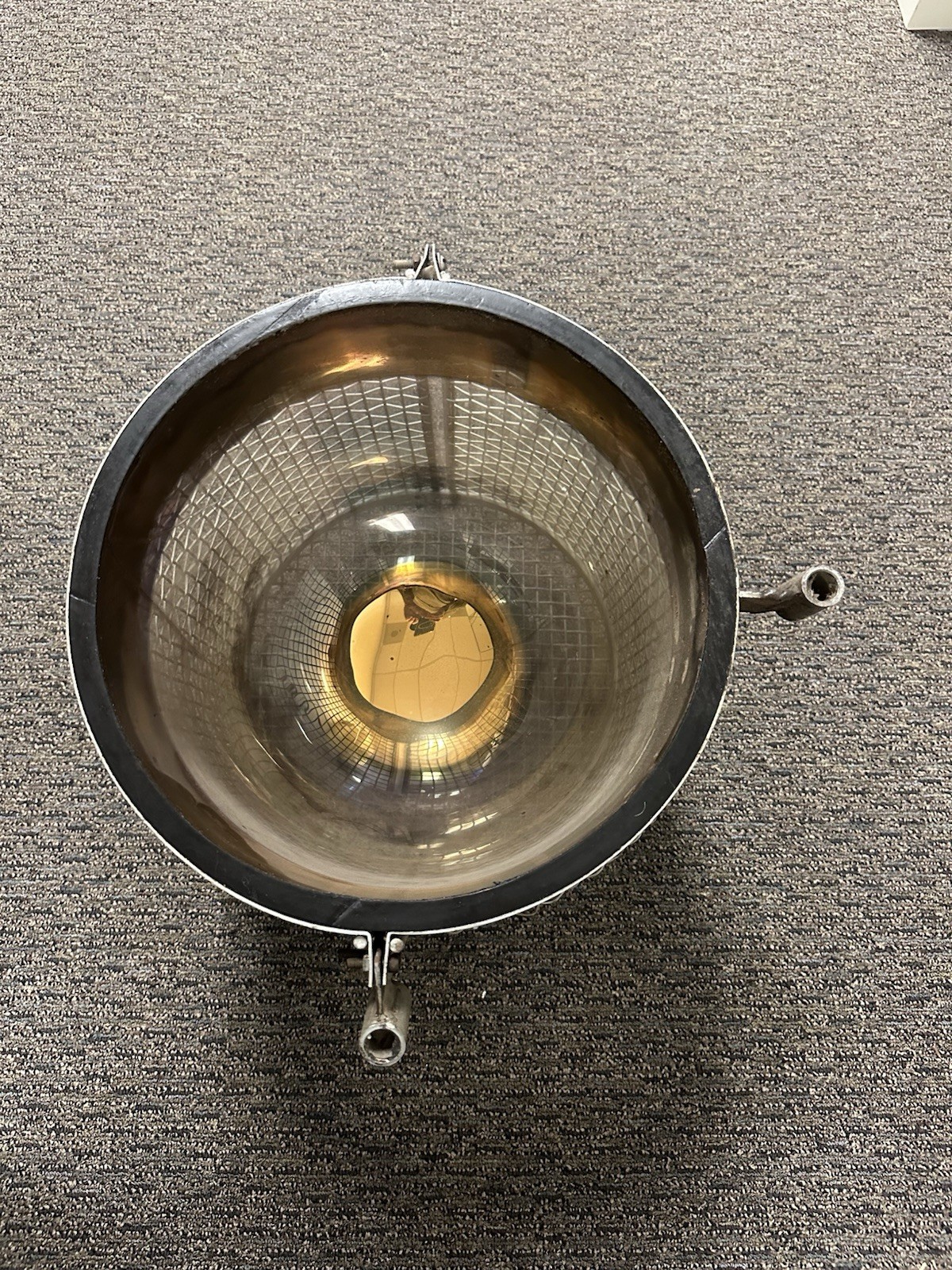 Bell jar for use in high vacuum evaporation 19 L