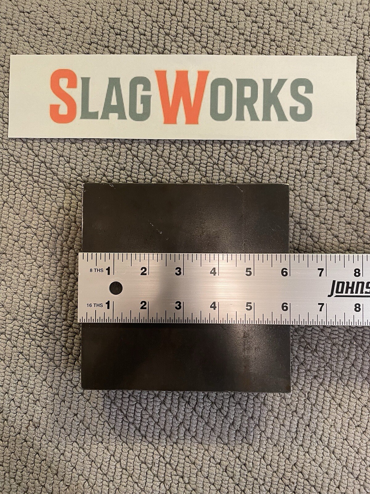 3/8x6x6 inch steel plate 6”x6” A36 Hot Roll Flat .375″ Thick