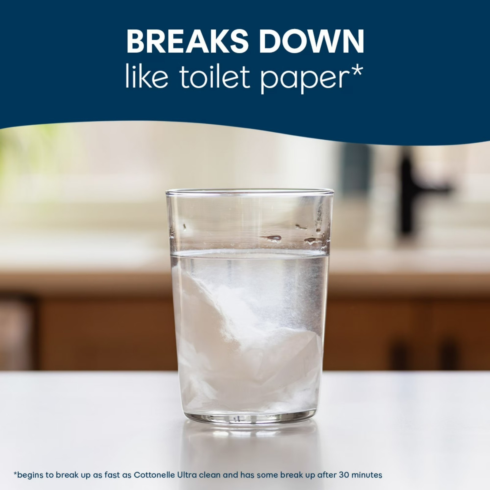 Cottonelle GentlePlus Flushable Wipes, 4 Flip-Top Packs, 42 Wipes per Pack