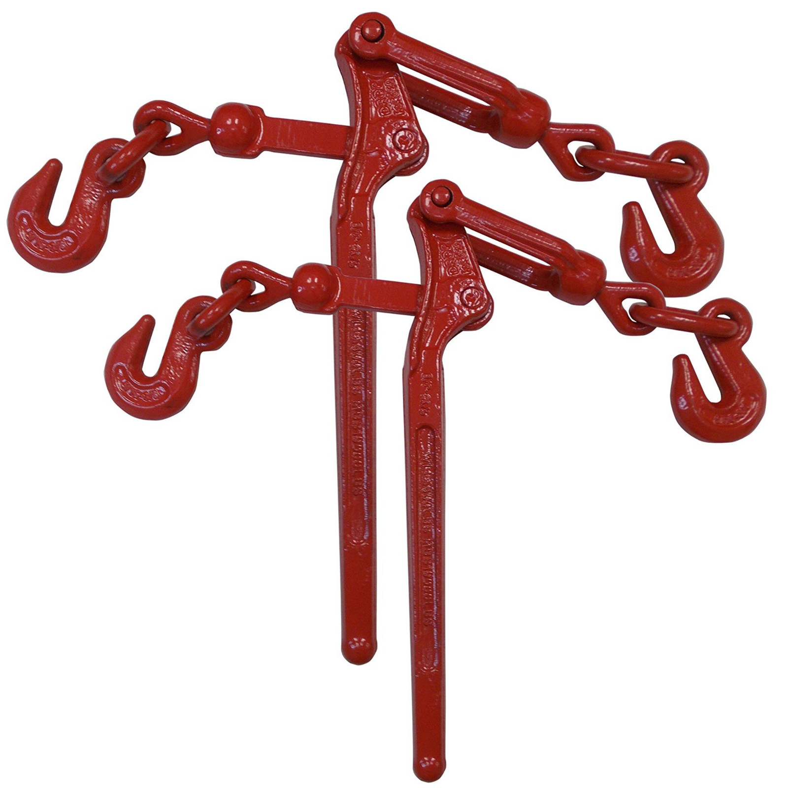 2 Pack Heavy Duty 5/16″ – 3/8″ Lever Load Chain Binder Flatbed Truck Trailer