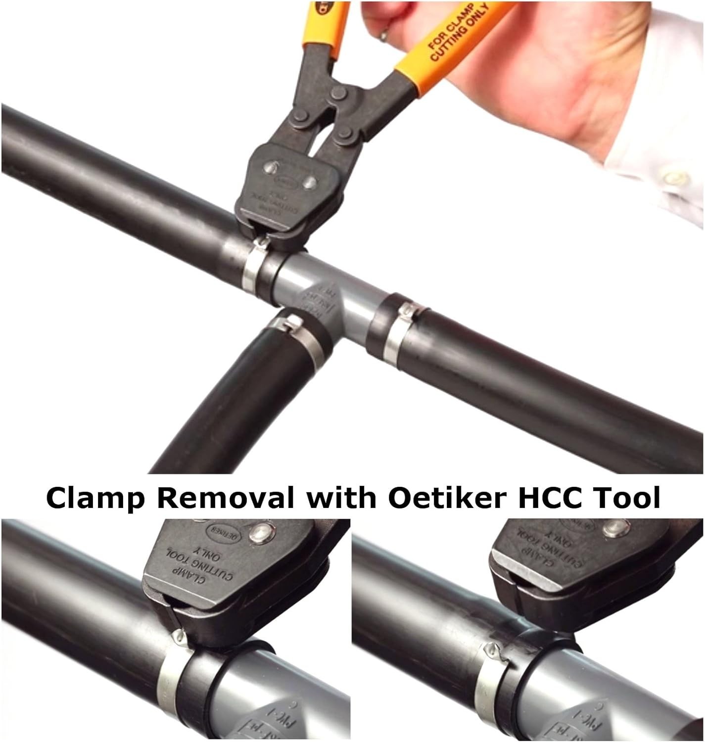 Oetiker 2-Ear Clamp Zinc Plated Hose Clamps Multiple Sizes & Pack Qty