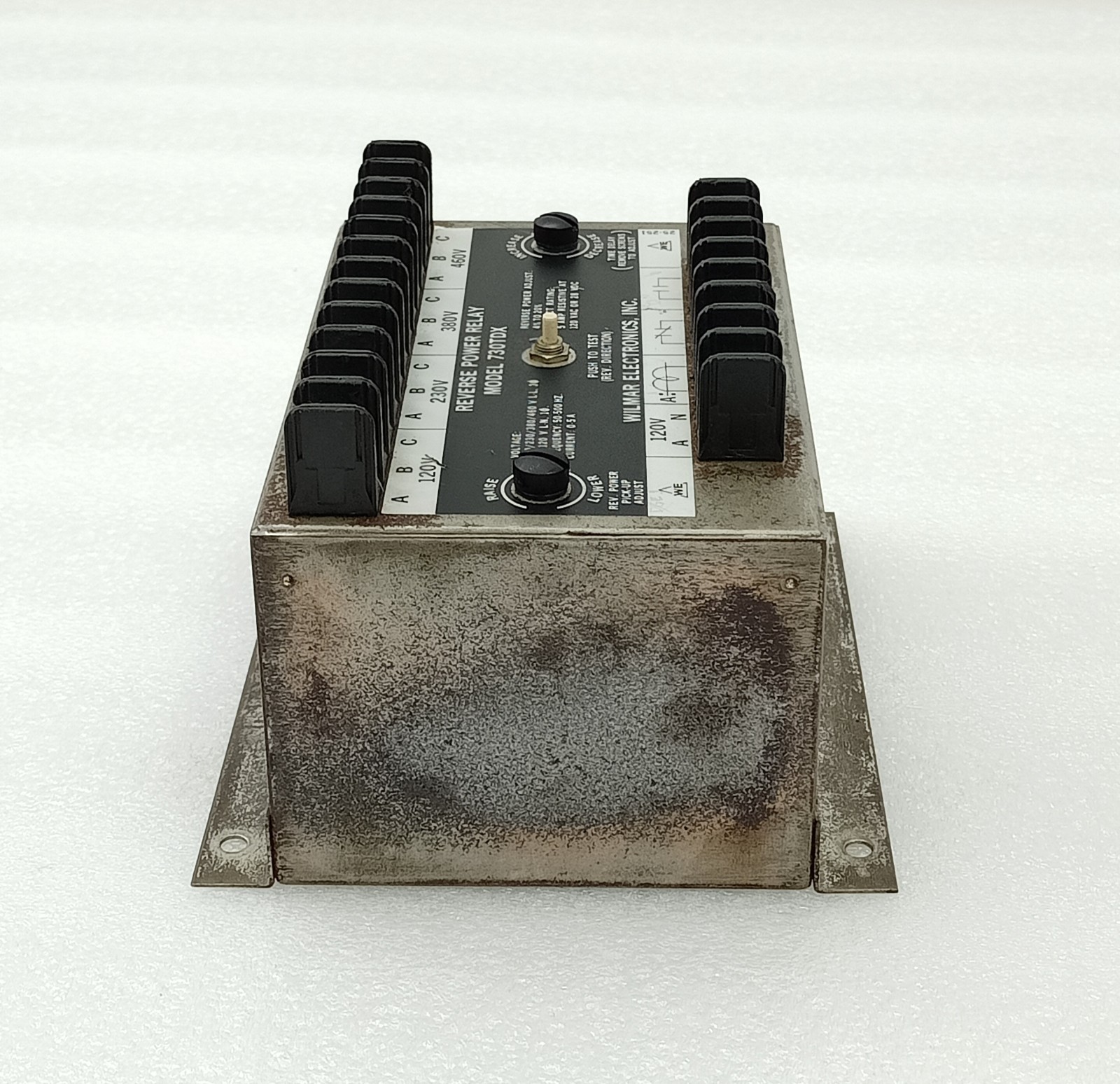 Wilmar Electronics 730TDX Reverse Power Relay 50-500Hz , 120V-460V , 0-5A