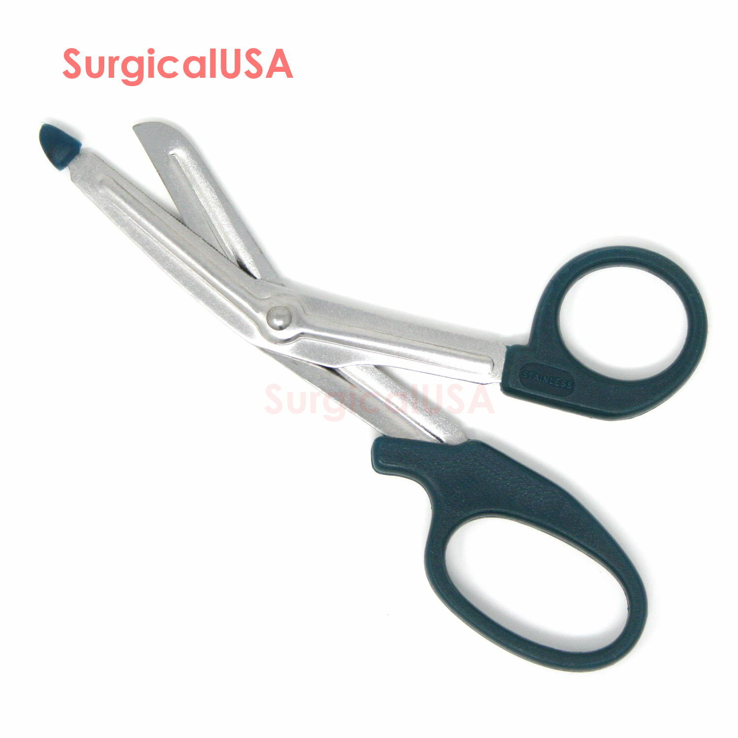 Utility Shears Dark Green Nursing Medical EMT Paramedic Scissors 5.5″ Surgical