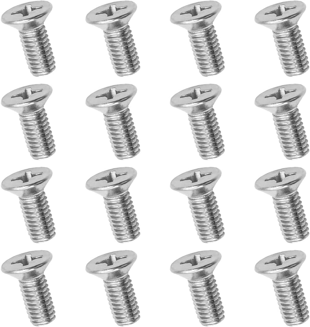 16Pcs Car Brake Disc Rotor Screws, 93600-06014-0H, Stainless Steel Retaining …