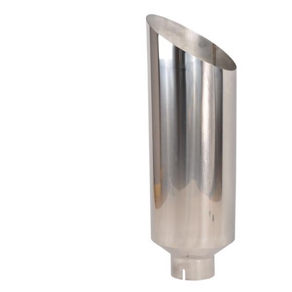 4-8 straight silver, made of stainless steel 201, polished, with a wall thicknes