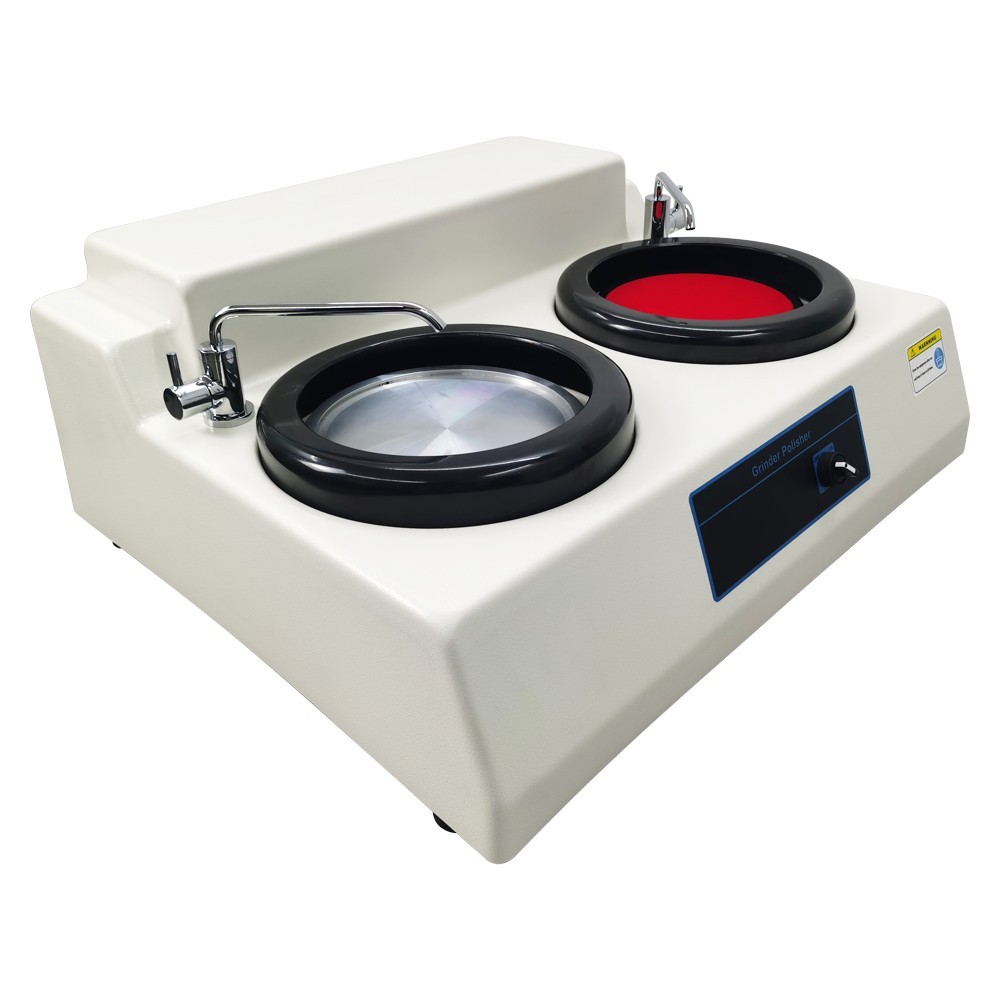 110V 370W Lab Table Double-disc Metallographic Sample Polishing Machine Φ7.99″