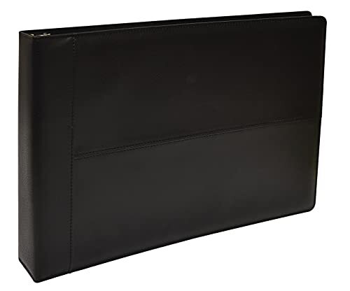7 Ring Executive Check Binder 600 Check Capacity Checkbook for 9×13 Checks