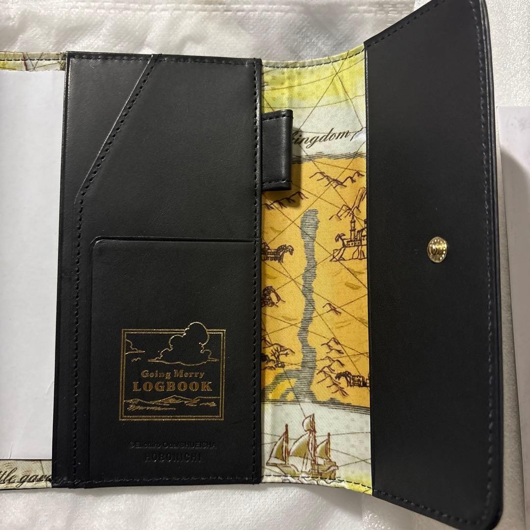Hobonichi Techo Cover One Piece Going Merry LOGBOOK A6 Size Black JP NEW