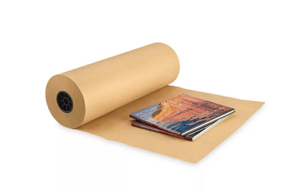 Pick 1-12 Rolls 12″ x 900 Feet Brown Kraft Paper 30 lb Weight Wrapping Packing