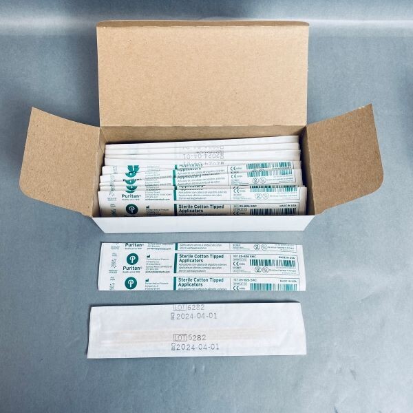 Puritan Cotton Tipped Applicator Swabs 15 cm Wood Total of 400 Swabs